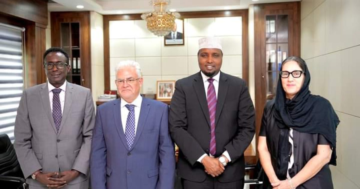 Wasiirka Qorsheynta oo la kulmay Marina Walter oo ka socotay UNDP