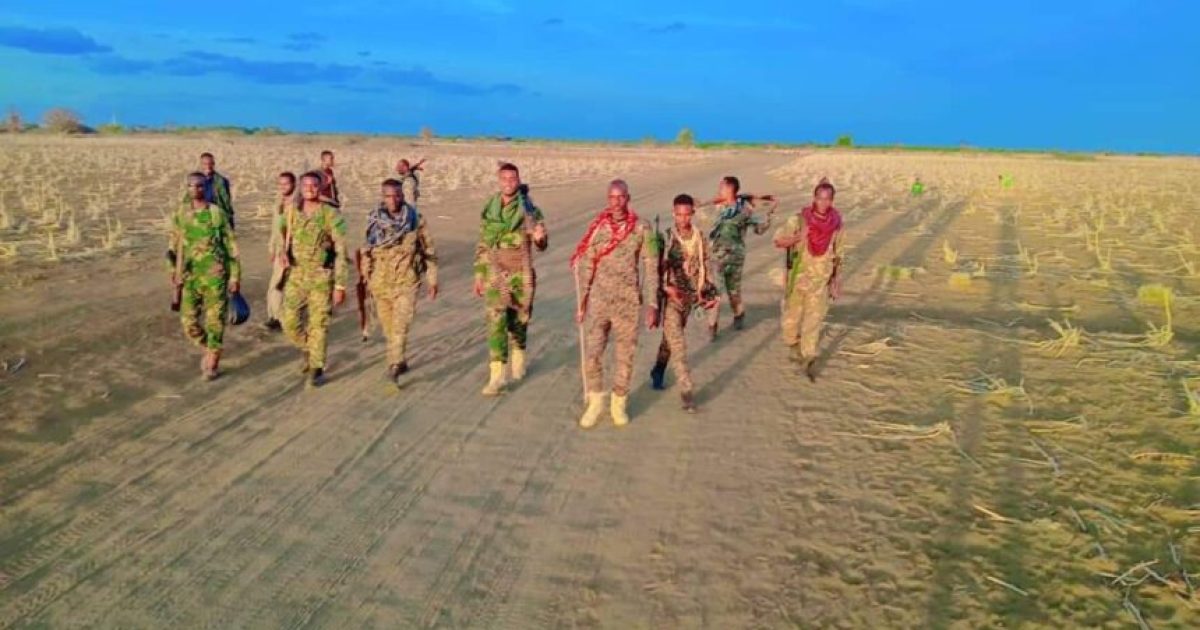 Ciidanka xoogga dalka oo hawlgal ka dhan ah Khawaarijta ka sameeyey xadka Baay iyo Bakool