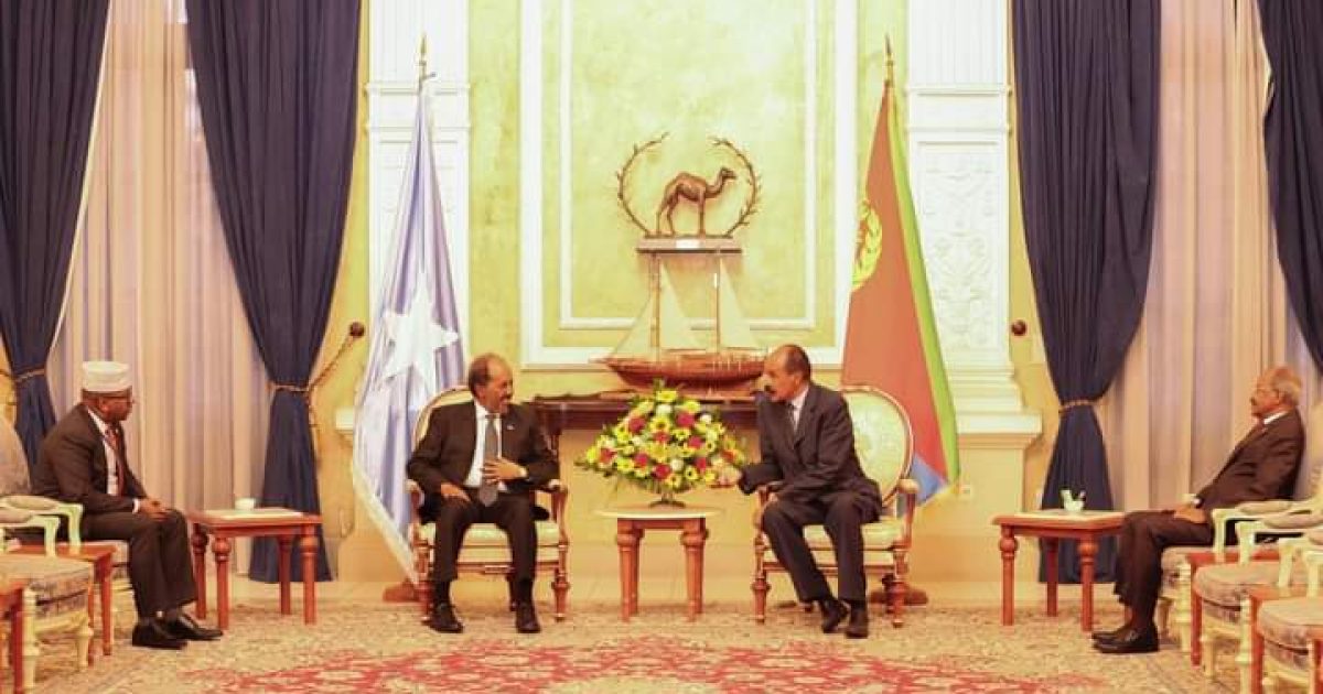 SOOMAALIYA IYO ERITREA OO KA ARRINSANAYA  XASILLOONIDA GOBOLKA