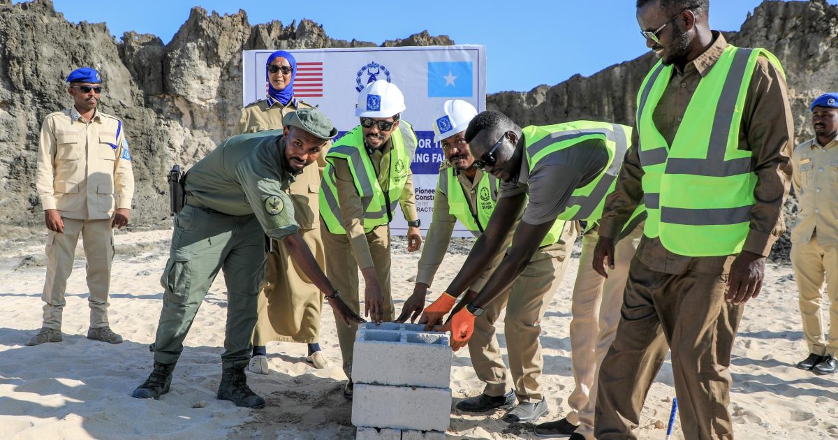 Xerada cusub ee ciidanka la dagaallanka argagixisada oo la dhagax dhigay