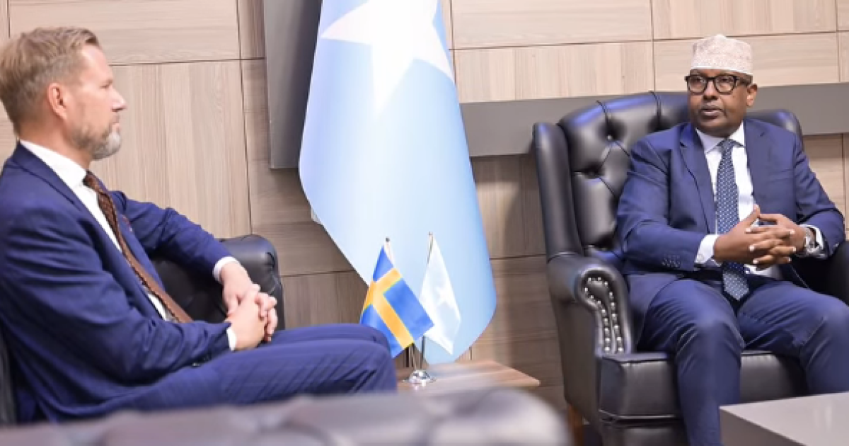 Wasiir Fiqi oo la kulmay Safiirka Sweden ee Soomaaliya