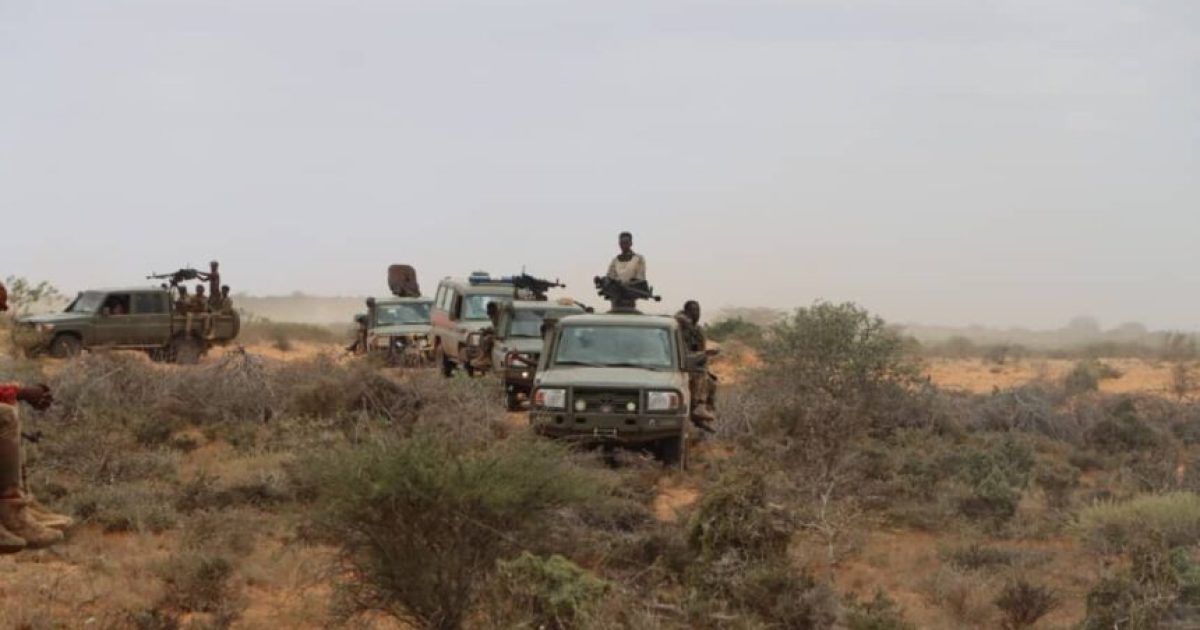 Ciidanka Xoogga Dalka oo khawaarij farabadan ku laayay howlgal laga fuliyay Koonfuurta Gobalka Mudug