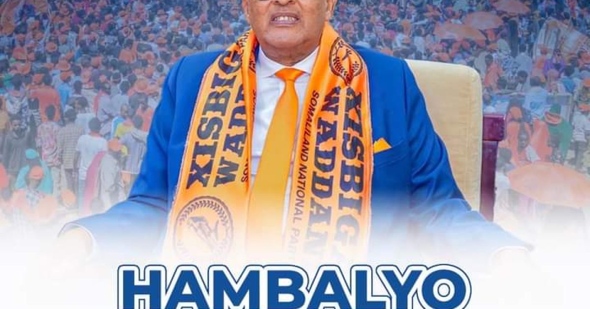 Madaxweyne Xasan Sheekh oo hambalyo u diray Madaxweynaha la doortay ee Maamulka Somaliland