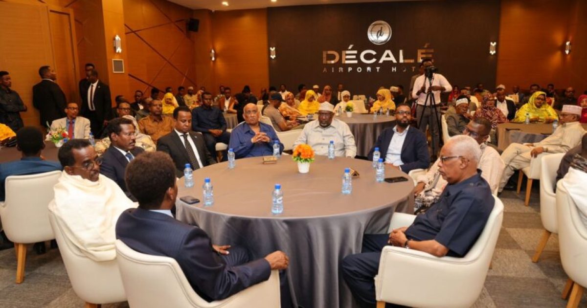 Guddoomiyaha Golaha Shacabka oo xaflad sagootin ah u sameeyay dhiggiisa Jabuuti