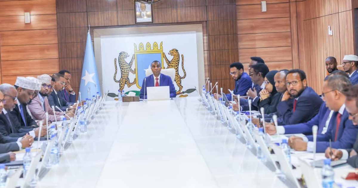 Shirka Golaha Wasiirrada oo lagu soo bandhigay Warbixinno ay kamid yihiin Aminga