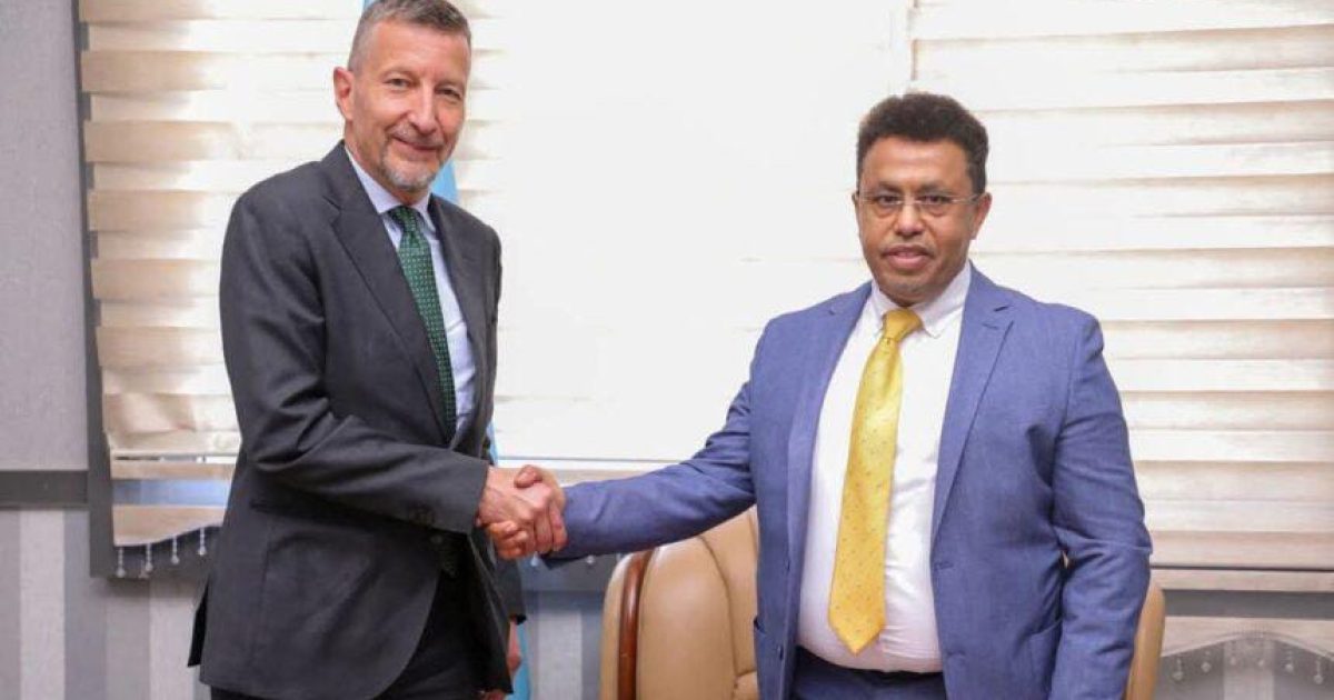 Agaasimaha Waaxda Yurub iyo Ameerika oo kula la yeeshay Safiirka Switzerland