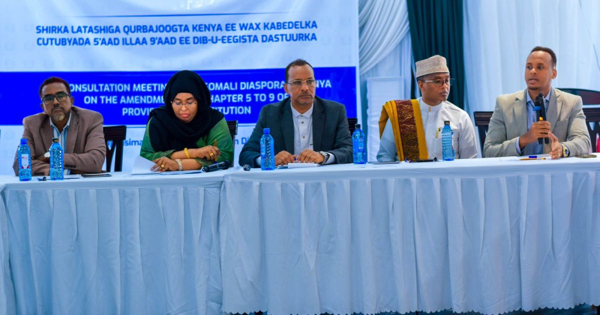 Shirka Qurbajoogta ee wax ka badalka Dastuurka oo lagu soo gabagabeeyay Nairobi