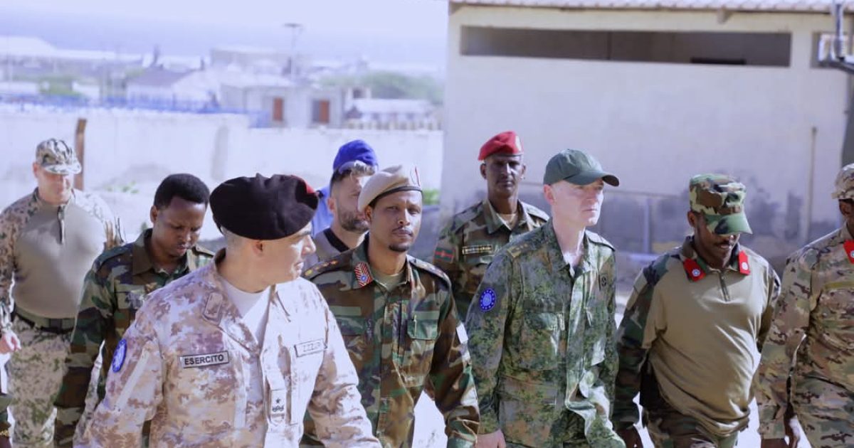 Taliyaha Ciidanka Dhulka XDS oo kulan mira dhal ah la qaatay Wafdi ka socday Midowga Yurub