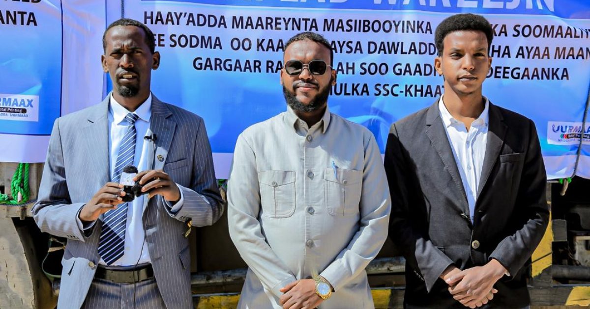 Hay’adda SoDMA oo gargaar ku wareejisay Maamulka KMG ee SSC Khaatumo