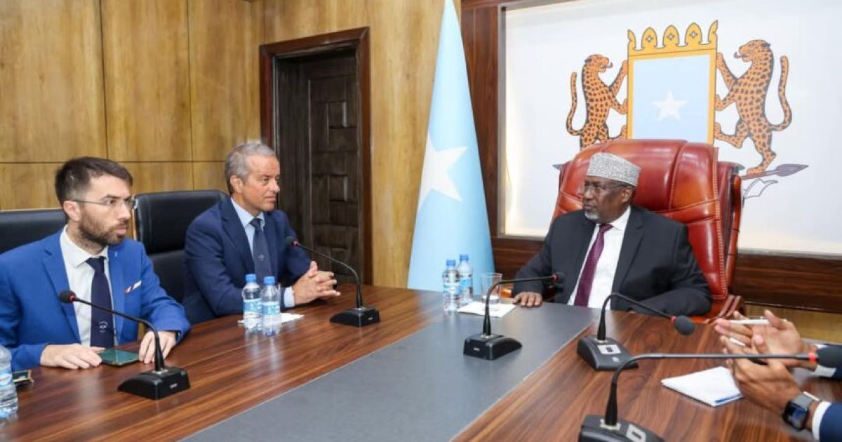 GUDDOOMIYAHA GOLAHA SHACABKA EE BJFS OO QAABILAY SAFIIRKA TALYAANIGA U FADHIYA SOOMAALIYA.