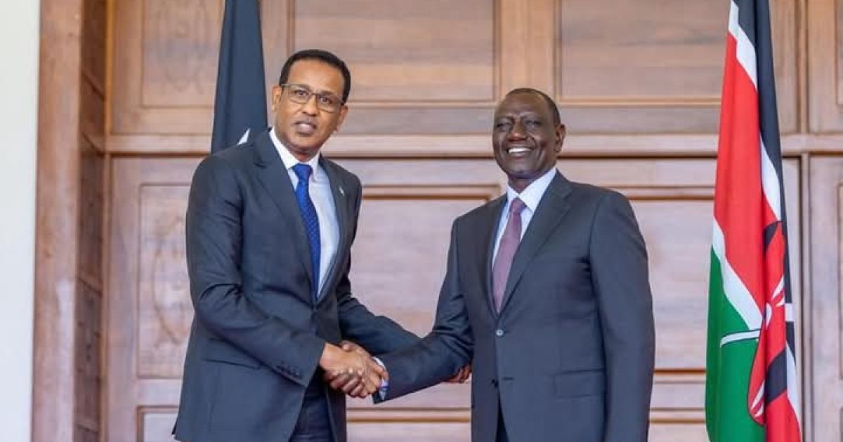 Danjire Jabriil oo ka qeybgalay kulan gaar ah oo Madaxweynaha Kenya martigeliyay