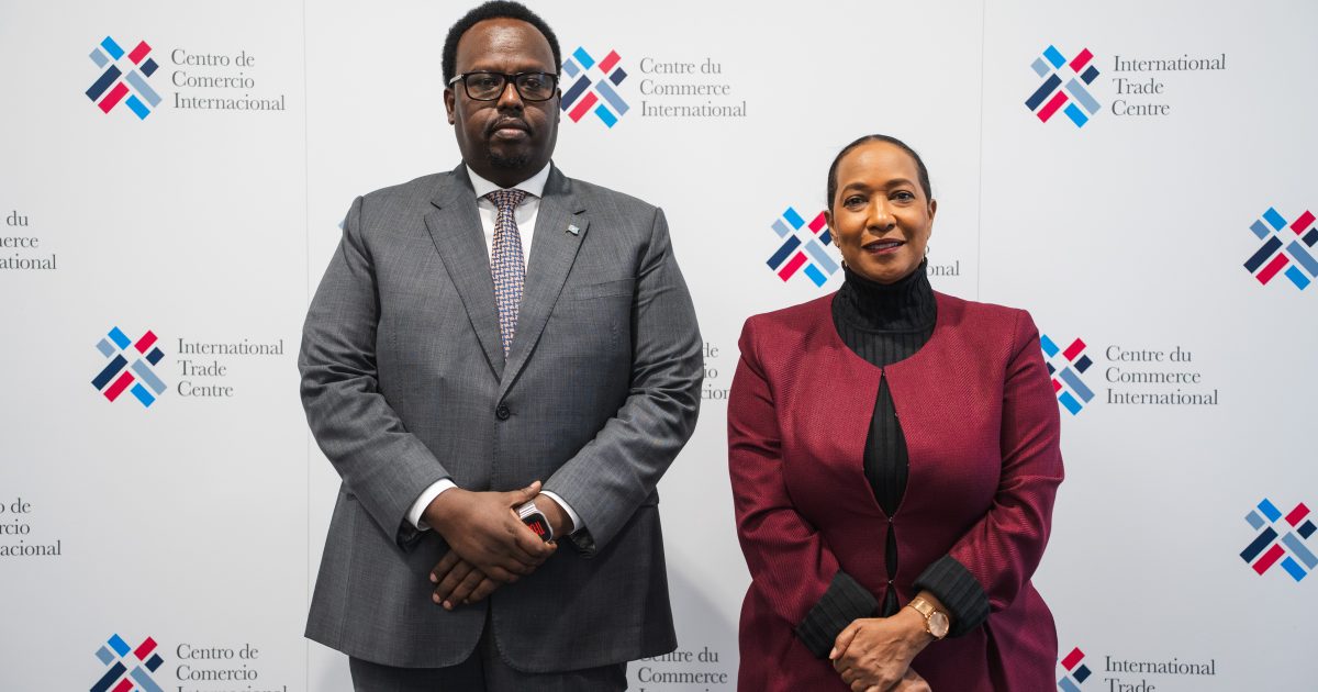 Ra’iisul Wasaare Ku-xigeenka Soomaaliya oo Geneva kula kulmay Agaasimaha ITC