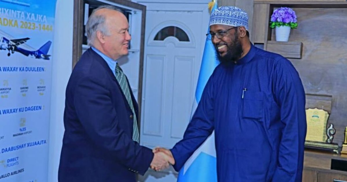Wasiirka Awqaafta XFS oo Safiirka Norway ka  hadlay Dagaalka Afkaaraha ee Xagjirnimada