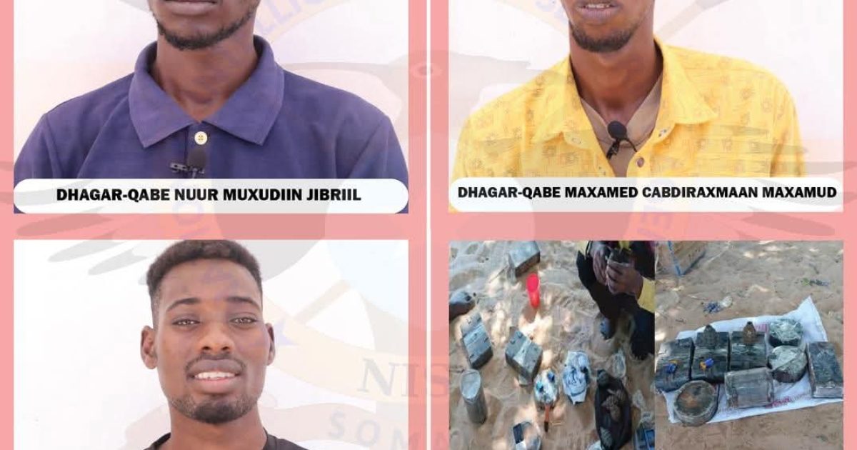 Ciidanka Hay’adda NISA oo gacanta kusoo dhigay dhagar-qabeyaal ka tirsan Khawaarijta