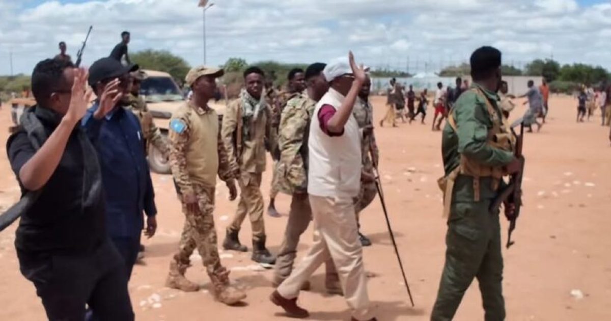 Taliyaha NISA iyo Mas’uuliyiin kale oo gaaray degmada Moqokori ee gobolka Hiiraan