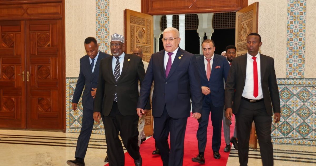 Guddoomiyaha Golaha Shacabka oo loogu soo dhoweeyay magaalada Algiers
