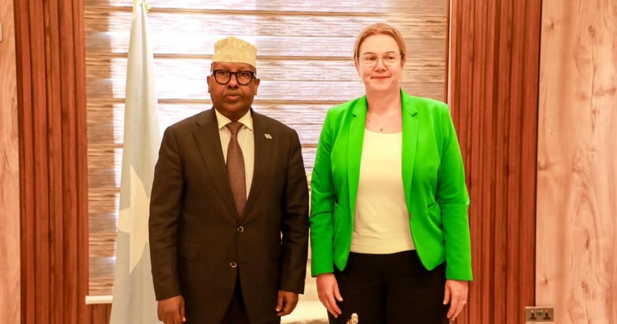 Wasiirka Gaashaandhigga oo la Kulmay Agaasimaha Guud ee Arrimaha Afrika ee Dawladda Ingiriiska