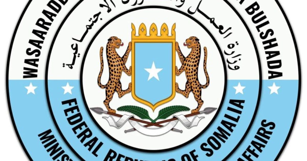 Wasaaradda Shaqada iyo Arrimaha Bulshada XFS oo beenisay warar been abuur ah oo lagu faafiyay baraha bulshada