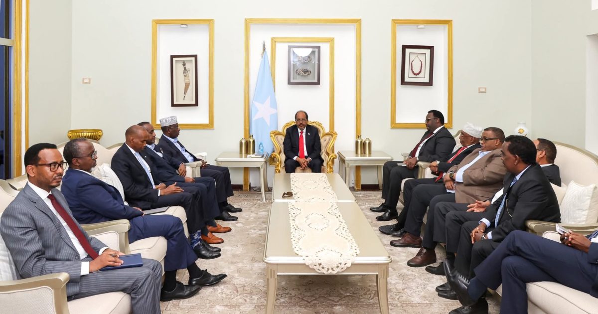 Madaxweynaha JFS oo la kulmay Madax hore si loo dardargeliyo Wadatashiga Qaran