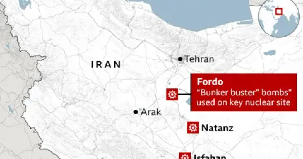 Mareykanka oo duqeeyay goobaha Niyuklerka ee Iran