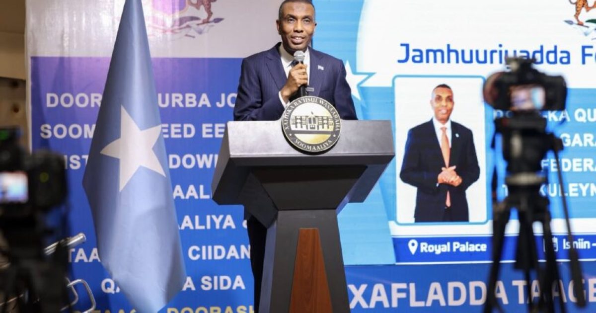 Ra’iisulwasaare Xamsa: “Qurbajoogta Soomaaliyeed waxa ay laf-dhabar u yihiin Hiigsiga 2060 ee Soomaaliya”