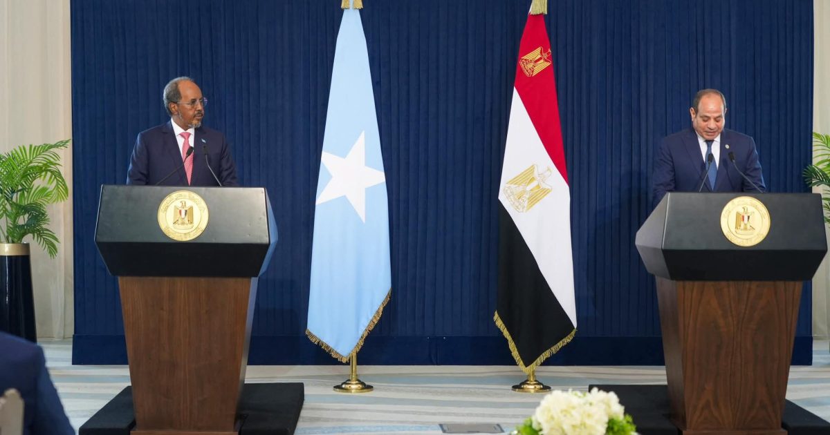 Madaxweyne Xasan Sheekh oo wada hadalo  mira-dhal ah la qaatay dhiggiisa dalka Masar