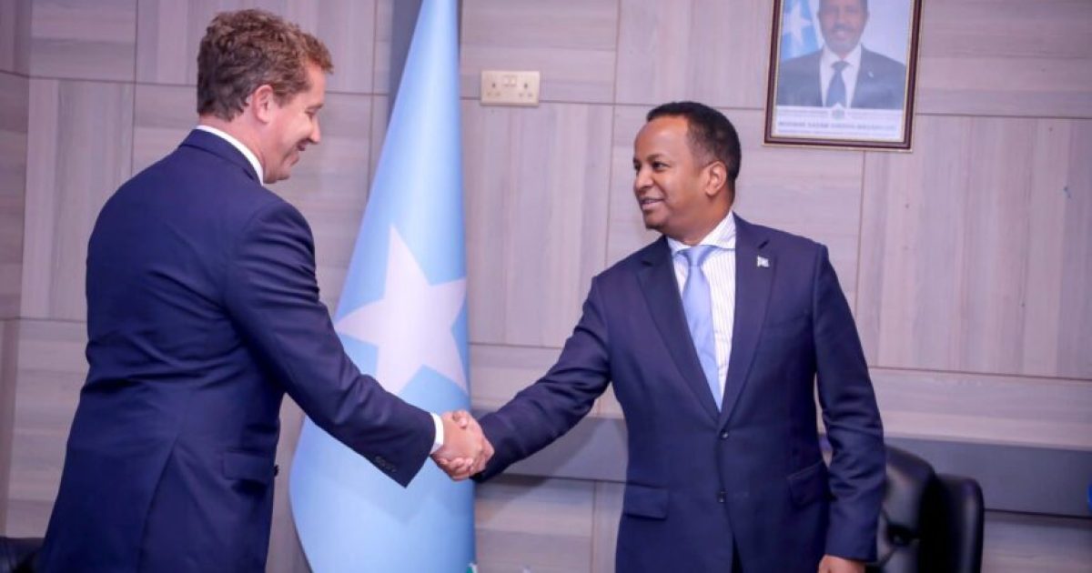 Wasiir Arrimaha Dibadda oo kulan la qaatay safiirka dalka Talyaaniga ee Soomaaliya