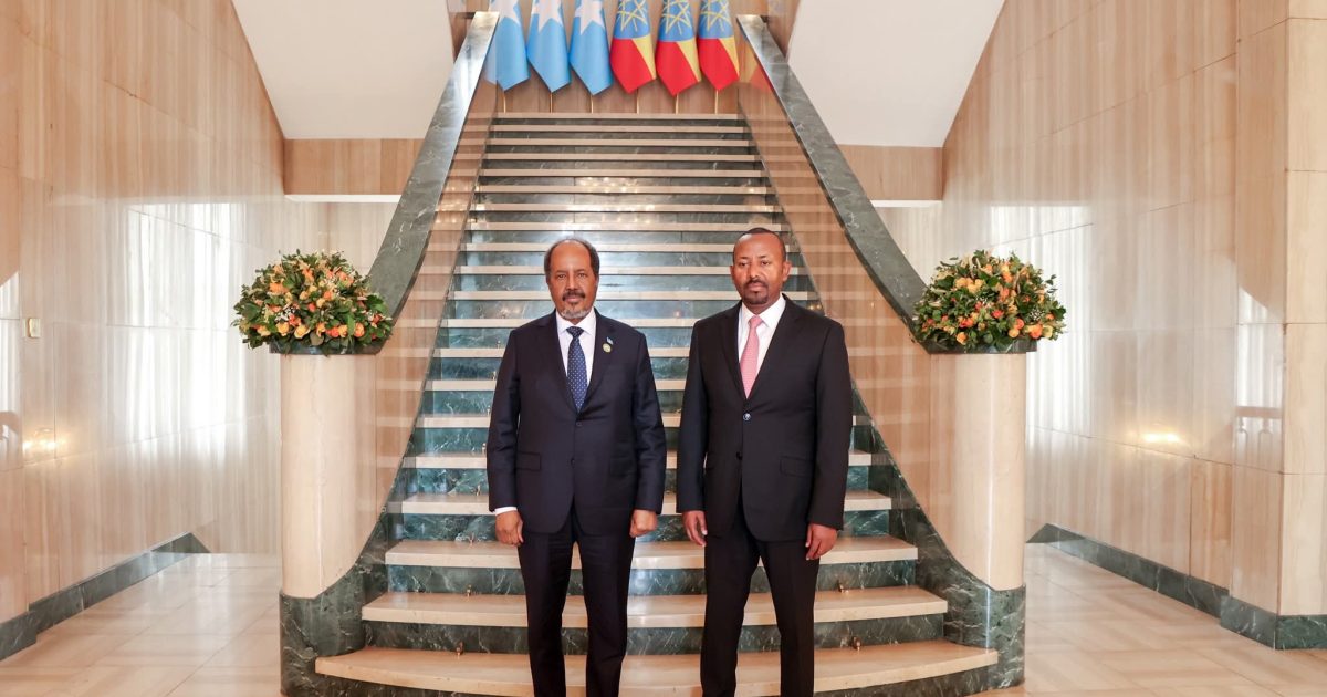 Madaxweynaha JFS oo Addis Ababa kula kulmay Ra’iisul Wasaaraha Itoobiya