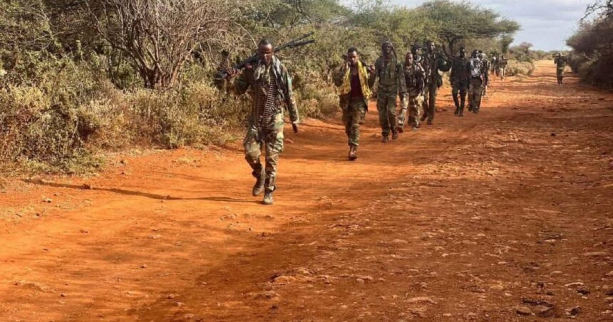 Ciidanka xoogga dalka oo hawlgal ka dhan ah khawaarij ka fuliyey deegaano ka tirsan Bakool