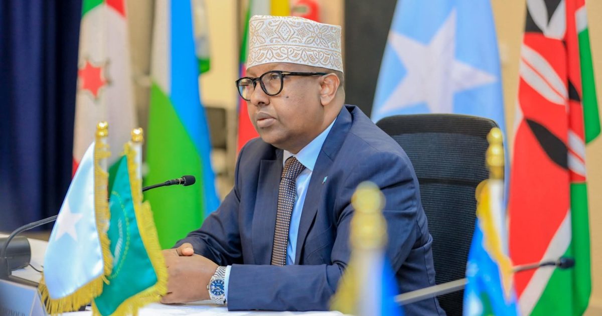 Wasiirka Gaashaandhigga oo daahfuray shirka wadamada xubnaha ka ah Ciidanka Heeganka Afrikada Bari