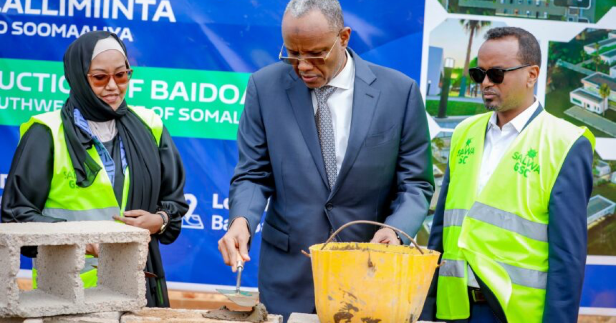 Madaxweyne Laftagareen oo dhagax dhigay Xarunta Tababarada Macalimiinta Koonfur Galbeed