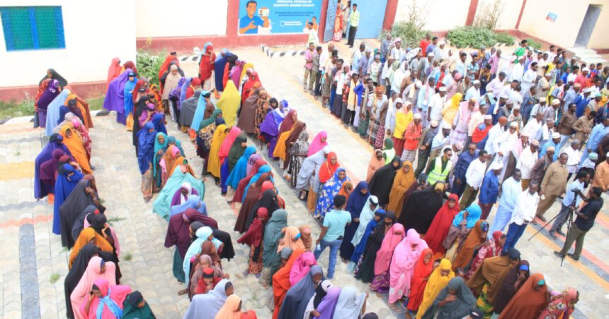 Ololaha Diiwaangelinta Doorashooyinka Qof iyo cod oo ka bilowday magaalada Jowhar