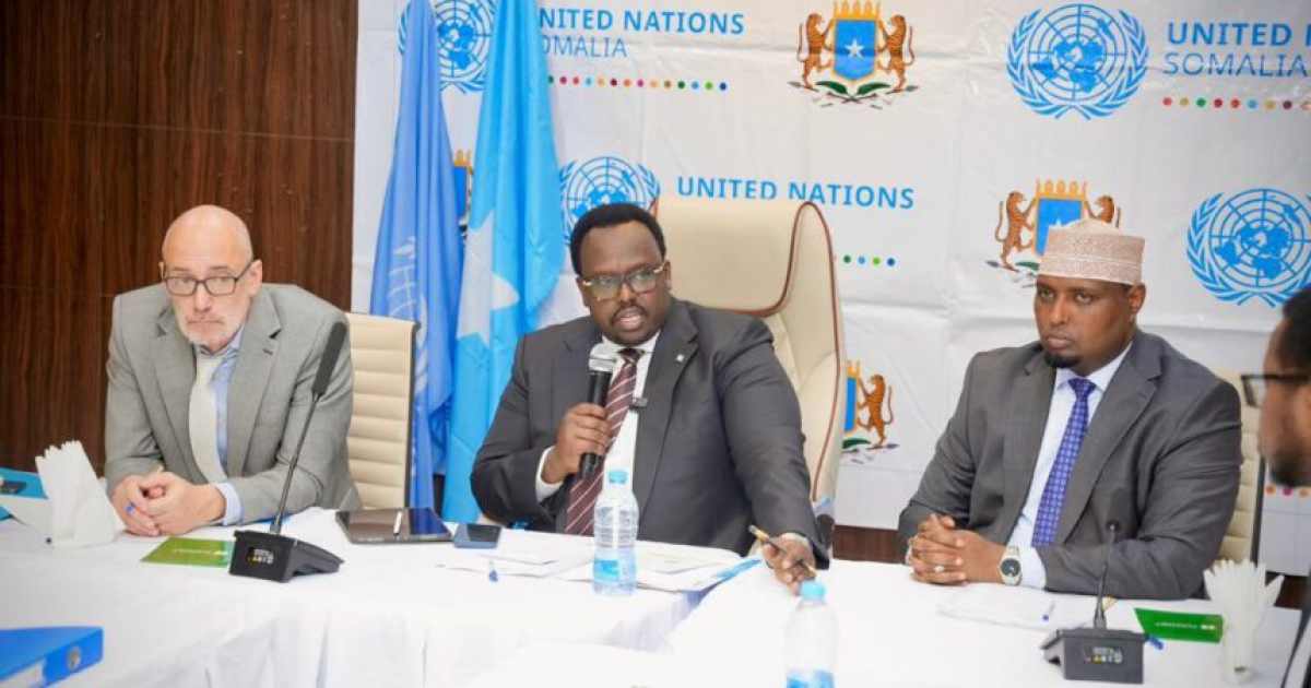 Wakiillo ka socda Qaramada Midoobey oo la kulmay mas’uuliyiin ka tirsan Dowladda Soomaaliya