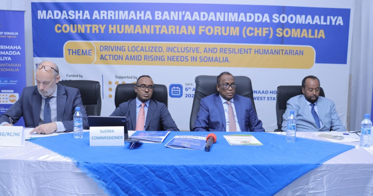 Shirka arrimaha bani’aadannimada Soomaaliya oo laga furay magaalada Baydhabo