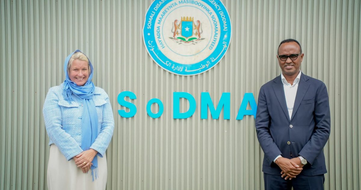 Guddoomiyaha Hay’adda SoDMA oo qaabilay Marwo Josephine Sundqvist
