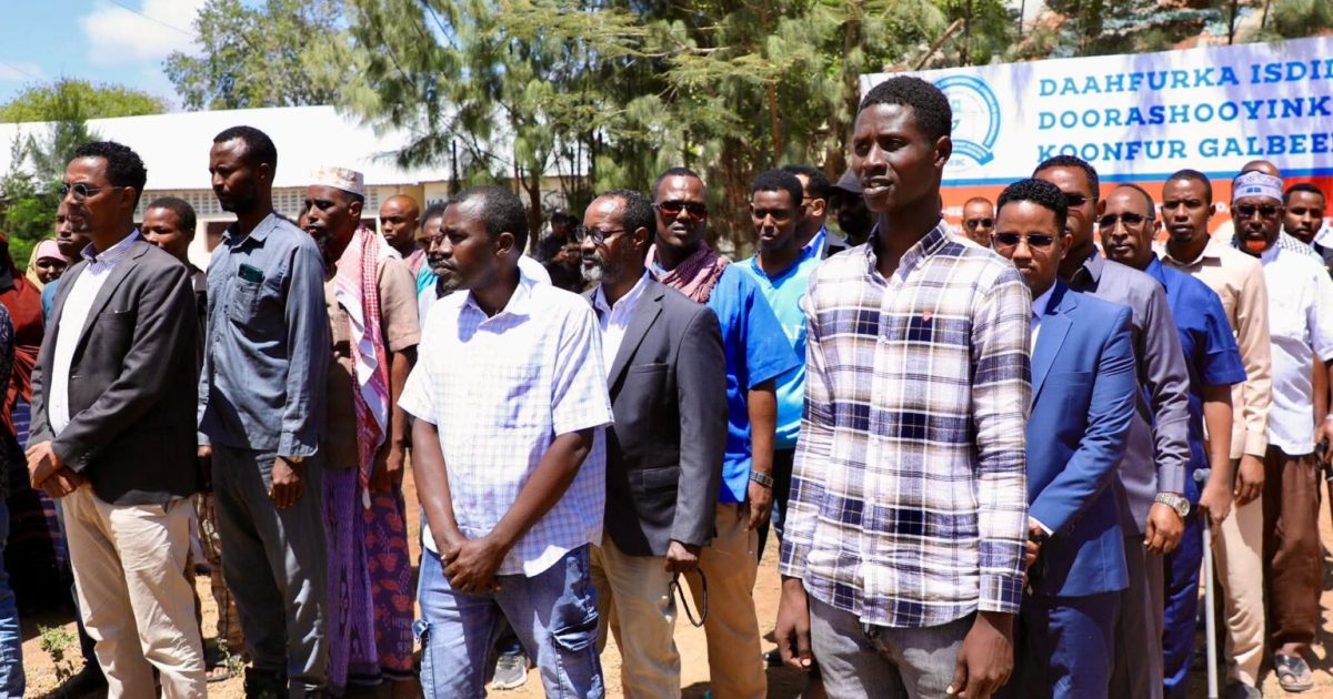 Ololaha Diiwaangelinta Doorashooyinka Qof iyo Cod oo laga daahfuray degmada Afgooye