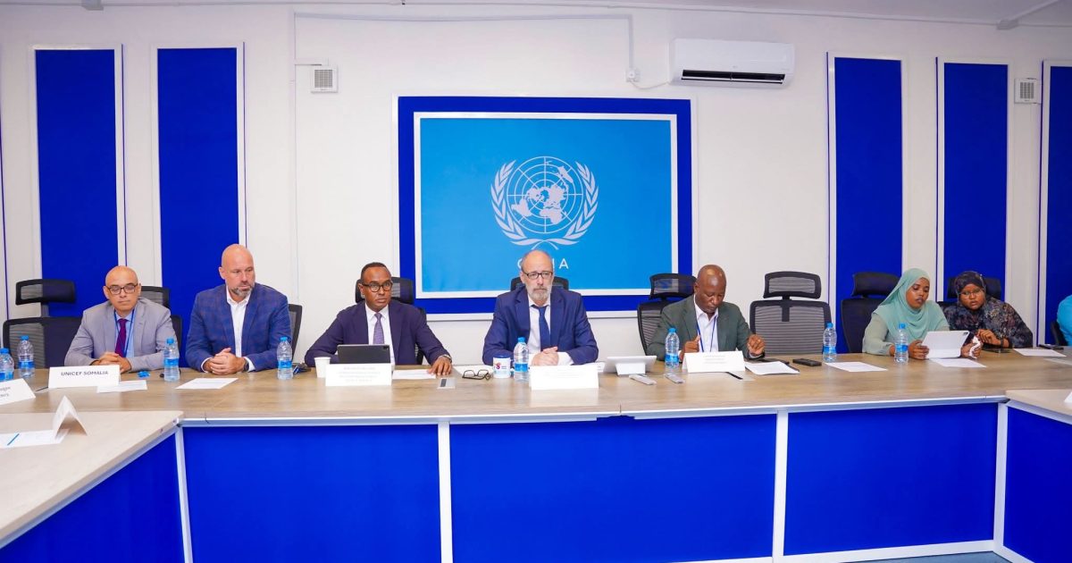 Guddoomiyaha SoDMA oo kulan mira dhal ah la qaatay Wakiilada Hay’addaha Qaramada Midoobay