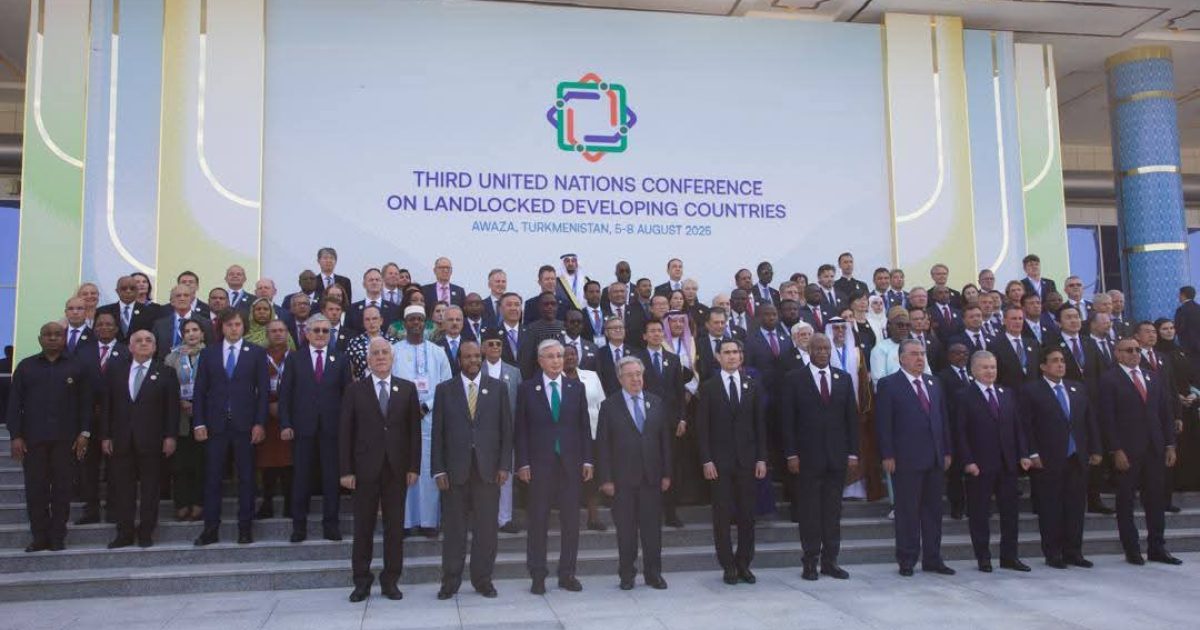Somali Deputy FM Participates in UN Landlocked Nations Conference in Awaza