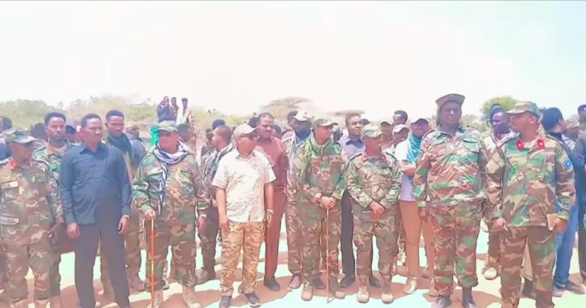 Wasiirka Gaashaandhigga iyo Masuuliyiin kale oo gaaray Furimaha Dagaalka Shabeellaha Dhexe