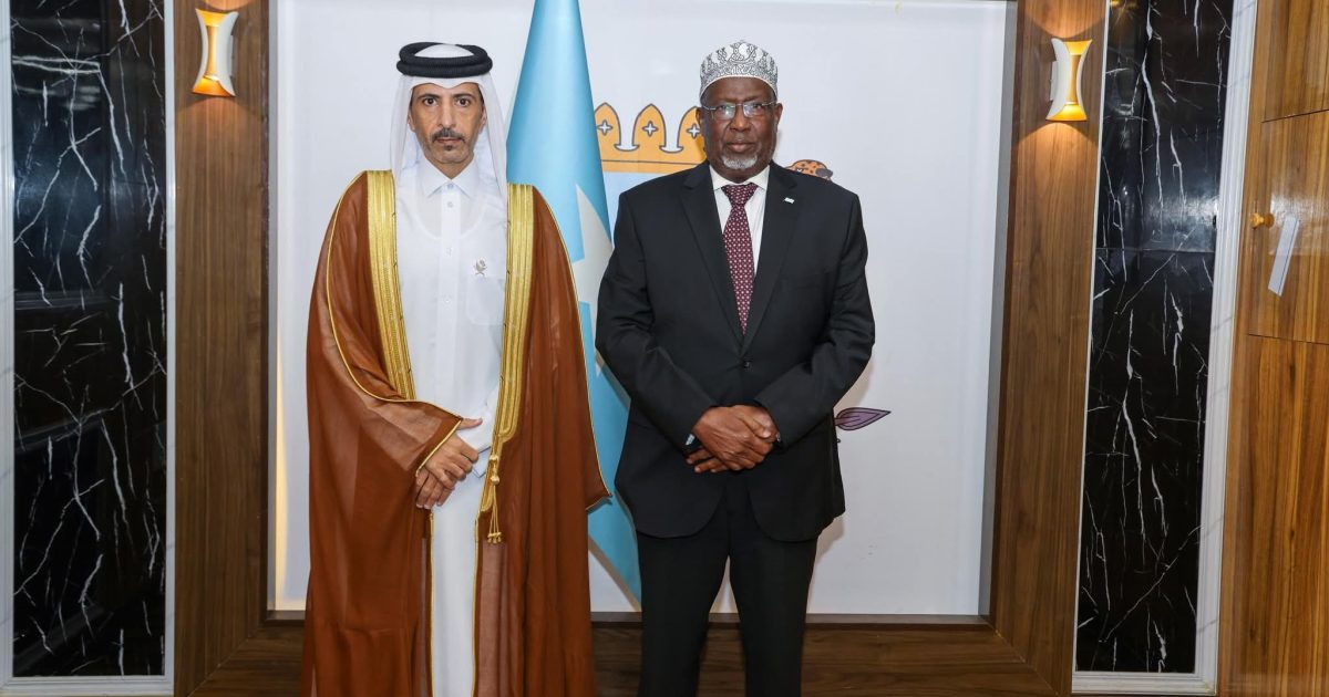 Ku-simaha Madaxweynaha JFS oo Qaabilay Safiirka  Qatar ee Soomaaliya