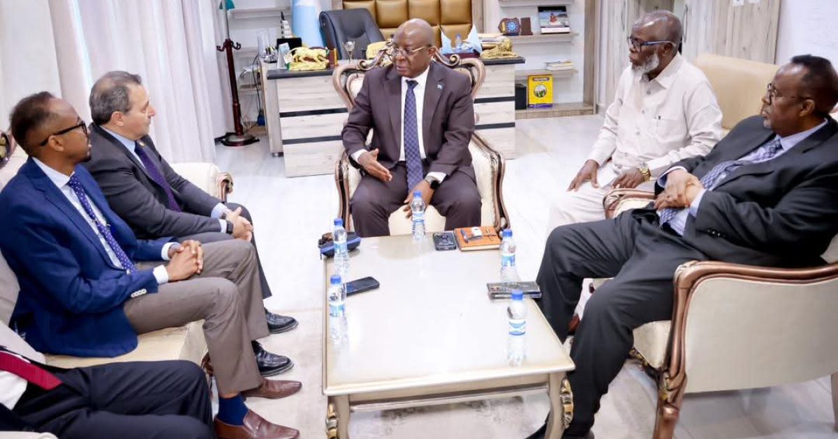 Wasiirka Warfaafinta XFS oo kulan la yeeshay wafdi ka socday Jaamacadda Carabta