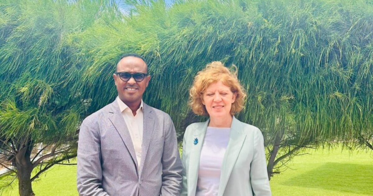 Guddoomiyaha SoDMA oo kulan la qaatay Wakiilka Wasaaradda Arrimaha Dibadda ee Dowladda Norway u fadhiya Soomaaliya