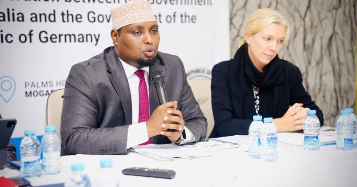 Soomaaliya iyo Jarmalka oo lala saxiixday heshiis horumarineed oo la gaaraya €75 Milyan