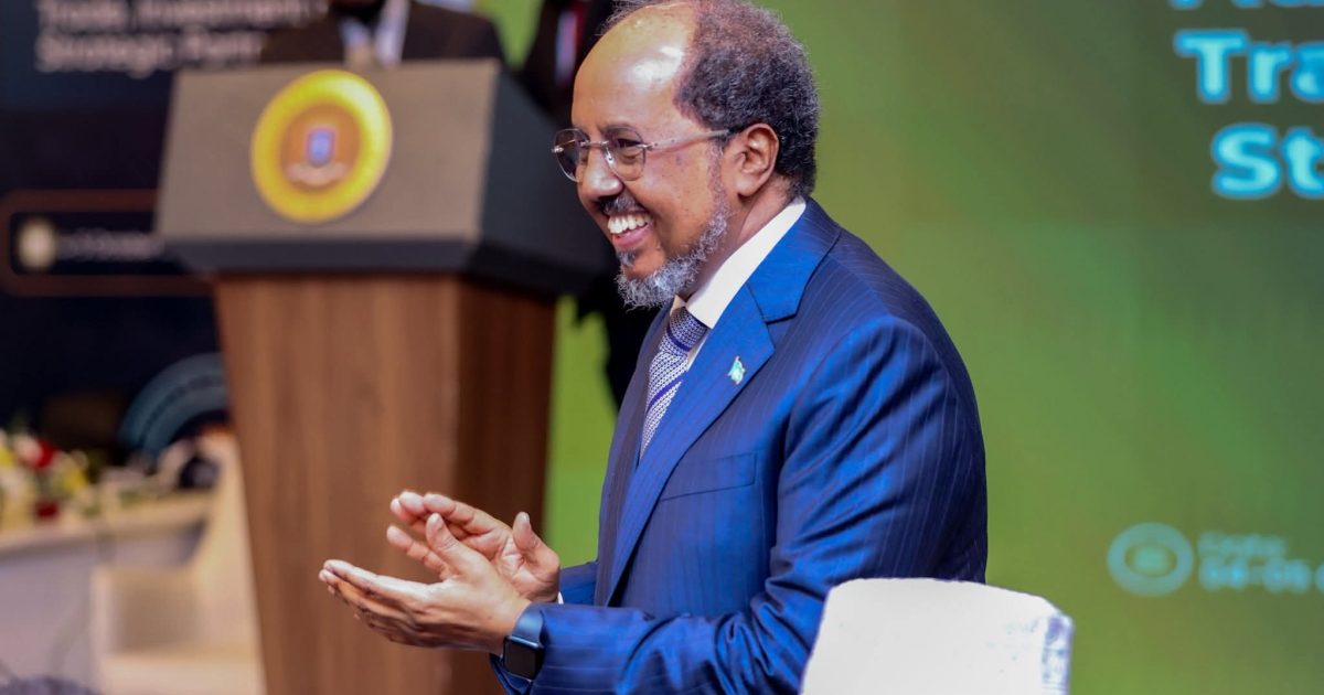 Madaxweyne Xasan Sheekh oo furay shirka Iskaashiga ganacsiga Soomaaliya iyo Mareykanka