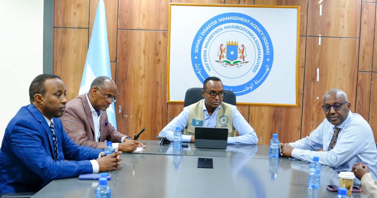 Guddoomiyaha SoDMA oo qaabilay Wafdi matalayay qurbo-joogta Soomaaliyeed ee Mareykanka