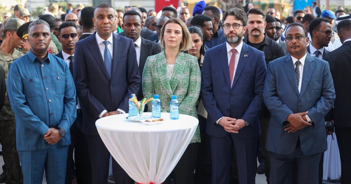 R/W Xamsa “Xiriirka diblomaasiyadeed ee u dhexeeya Soomaaliya iyo Turkiga, waxaa astaan u ah lixdan sano oo saaxiibtinimo, iskaashi iyo wax-wadaqabsi ah.”