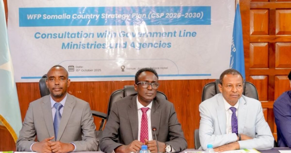 Wasaaradda Qorshaynta oo Wadatashi Istiraatiijiyadeed la yeelatay Hay’adda WFP ee 2026–2030