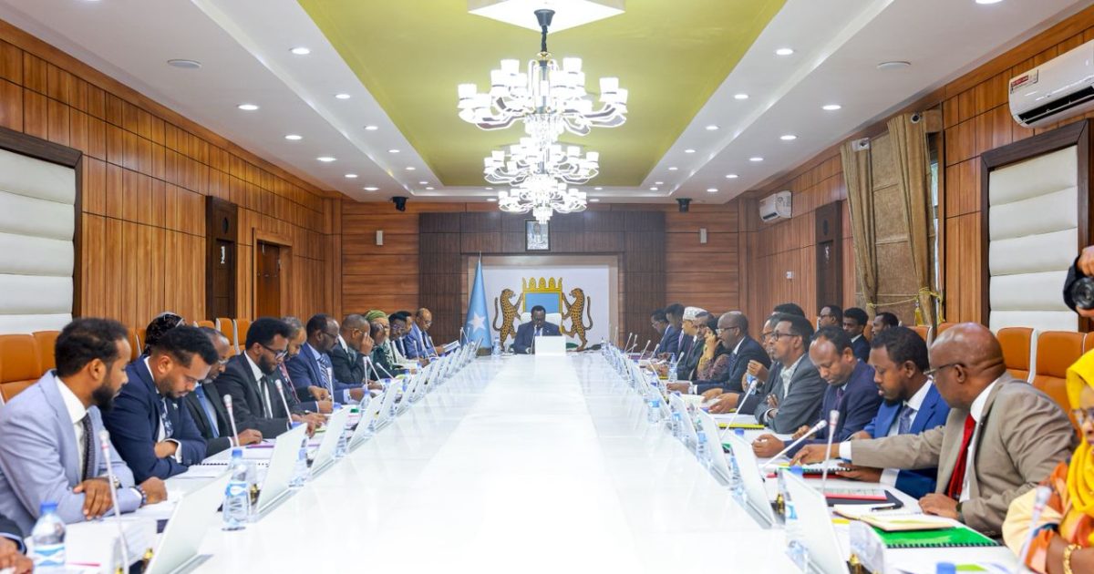 Golaha Wasiirrada oo ansixiyey darajooyinka loo asteeyey Degmooyinka Gobolka Banaadir.