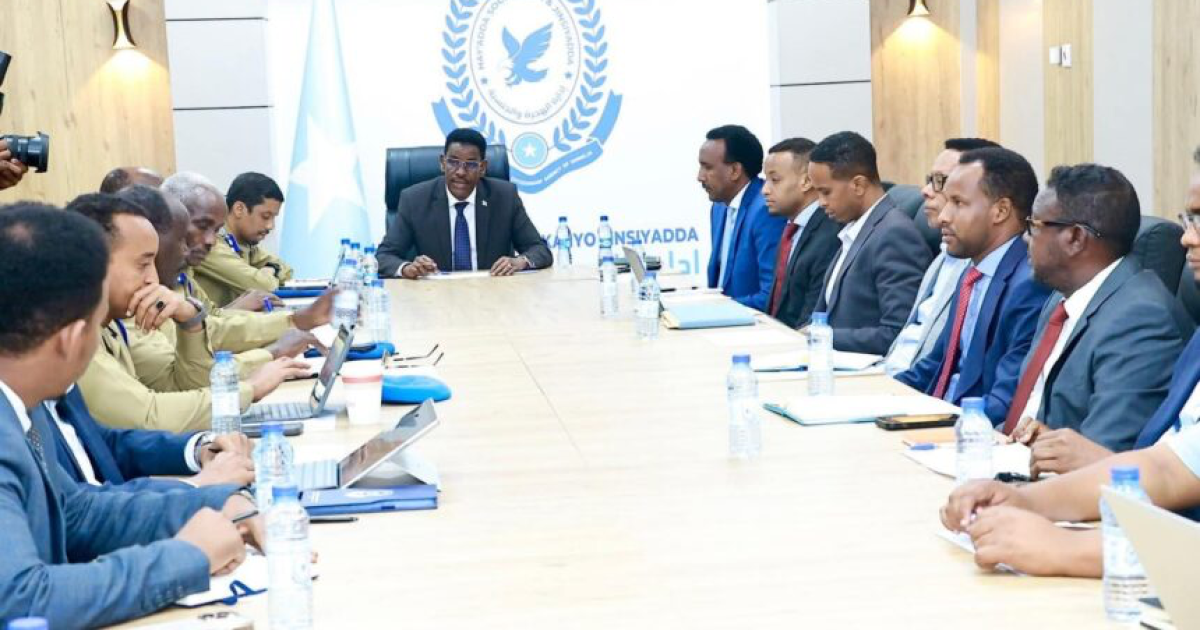 Shir looga hadlayay xoojinta amniga xuduudaha oo Lagu qabtay Muqdisho