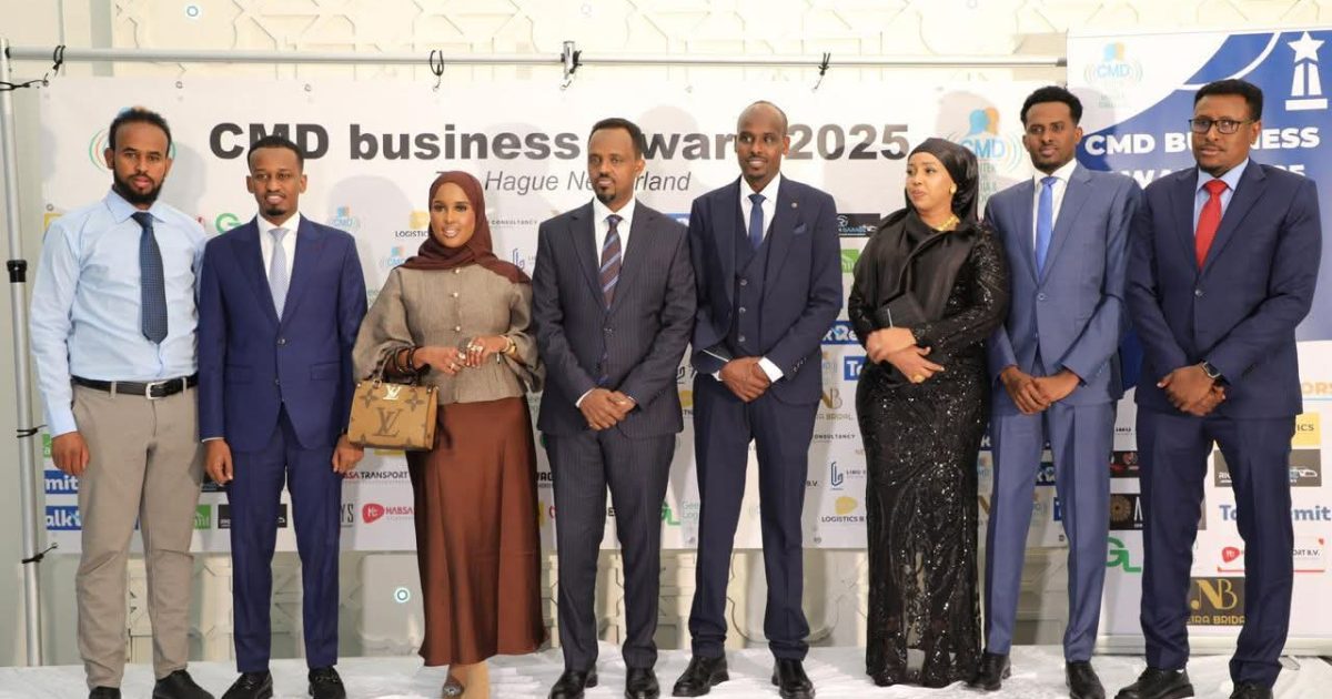 Wasiir ku-xigeenka Warfaafinta XFS iyo wafdi uu hoggaaminayo oo dalka Netherlands kaga qeyb galay xafladda sanadlaha ah ee CMD Awards